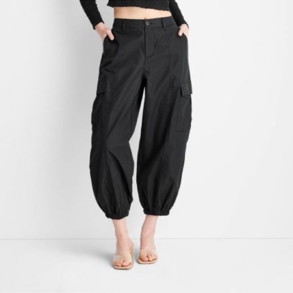 Men's Black Cargo Pants